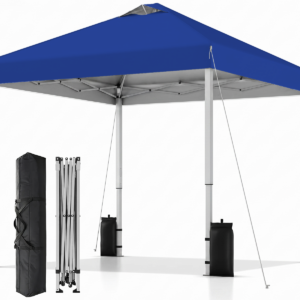 SANWAY 10x10 Pop Up Canopy Tent, Black