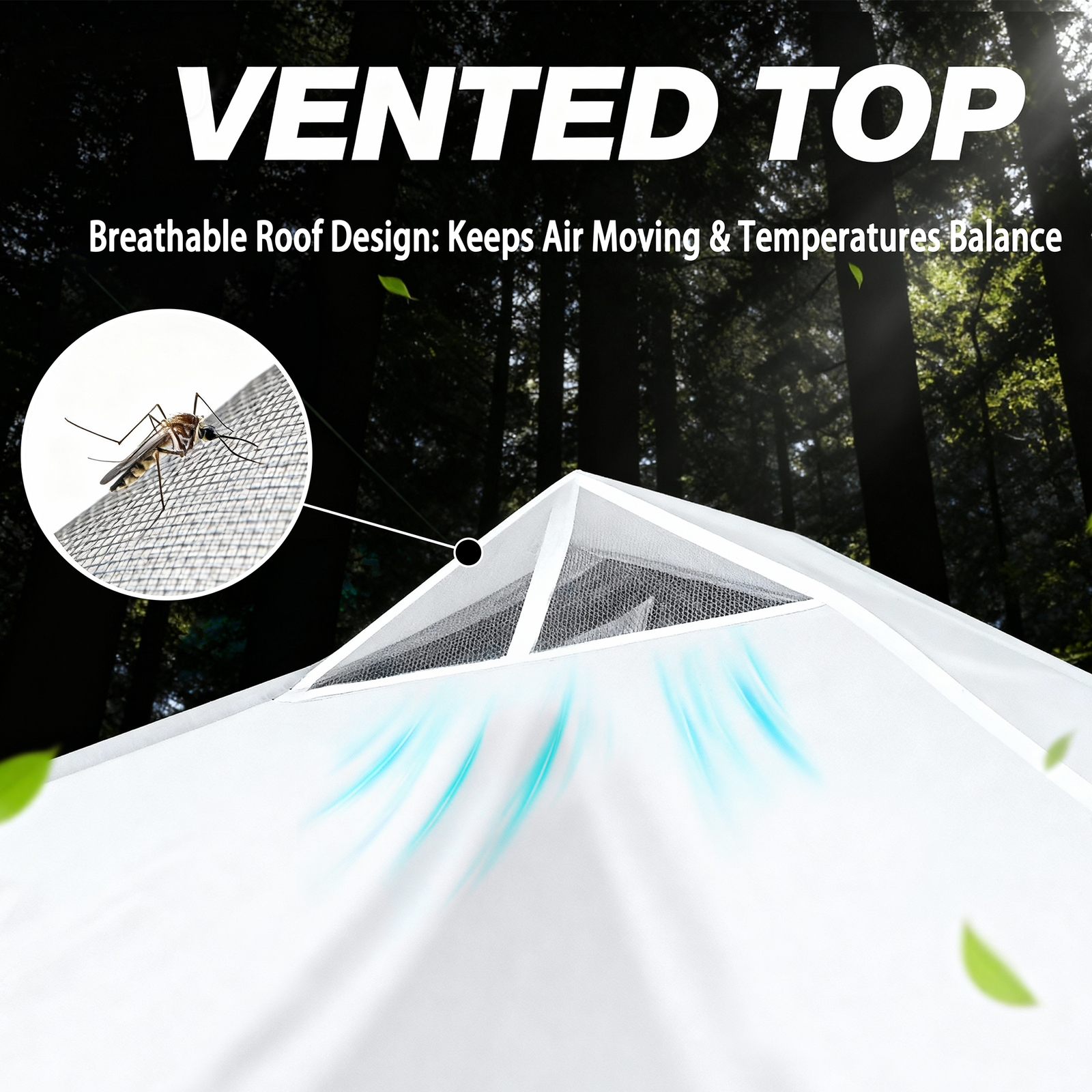 SANWAY 10x10 Pop Up Canopy Tent, Black - Image 8